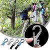 Small Heavy Type Keychains Clip Prevent Loss Quickly Release Keychains for Outdoor Activity