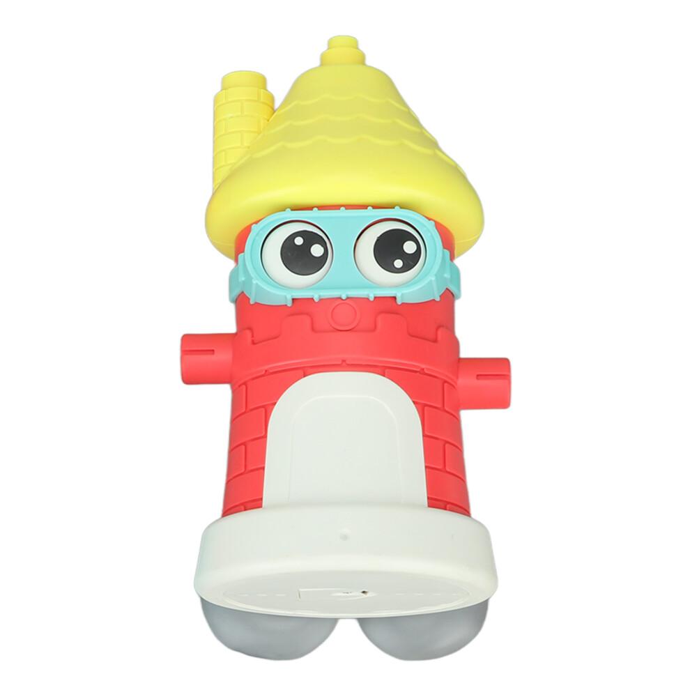 Baby Castle Water Spray Toy with Suction Cup, 12"x5.7"