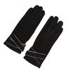 Autumn And Winter Solid Color Finger Gloves For Ladies Fashionable And Elegant Skiing Warm And Soft Outdoor Touch Screen Gloves