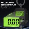 Digital Hanging Scale 660LB 300KG LCD Backlit Display Crane Scale for Farm Fishing Outdoor Activities
