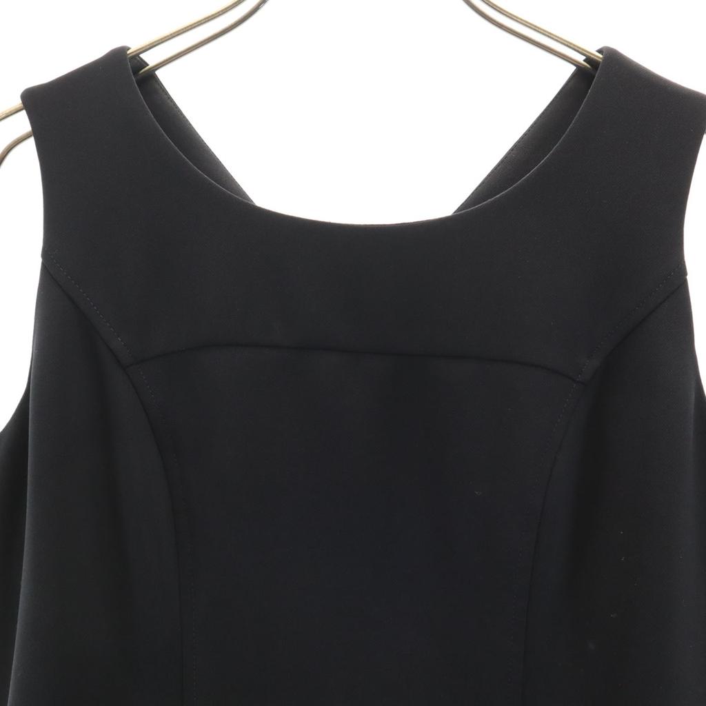UNITED ARROWS Made In Japan No Sleeve One Piece 38 Black Women Used