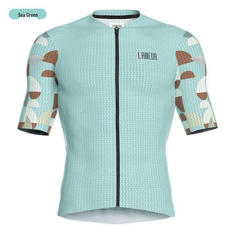 Lampada 2023 Men's Short Sleeve Cycling Jersey - Breathable, Quick-Dry, Casual Sportwear