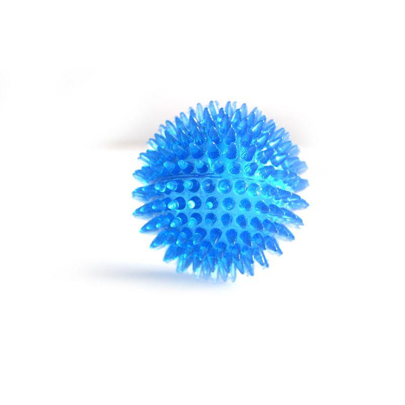 

Teddy Dog Molar Cleaning Golden Retriever Training Toy Ball Small size Blue diameter 6.5cm