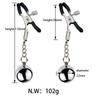 2PCS Metal Adjustable Nipple Clips Labia Clamps Breast Clamps Sexy Toys Boobs Adult Flirt Toys for Couples Valentine's Day Gifts