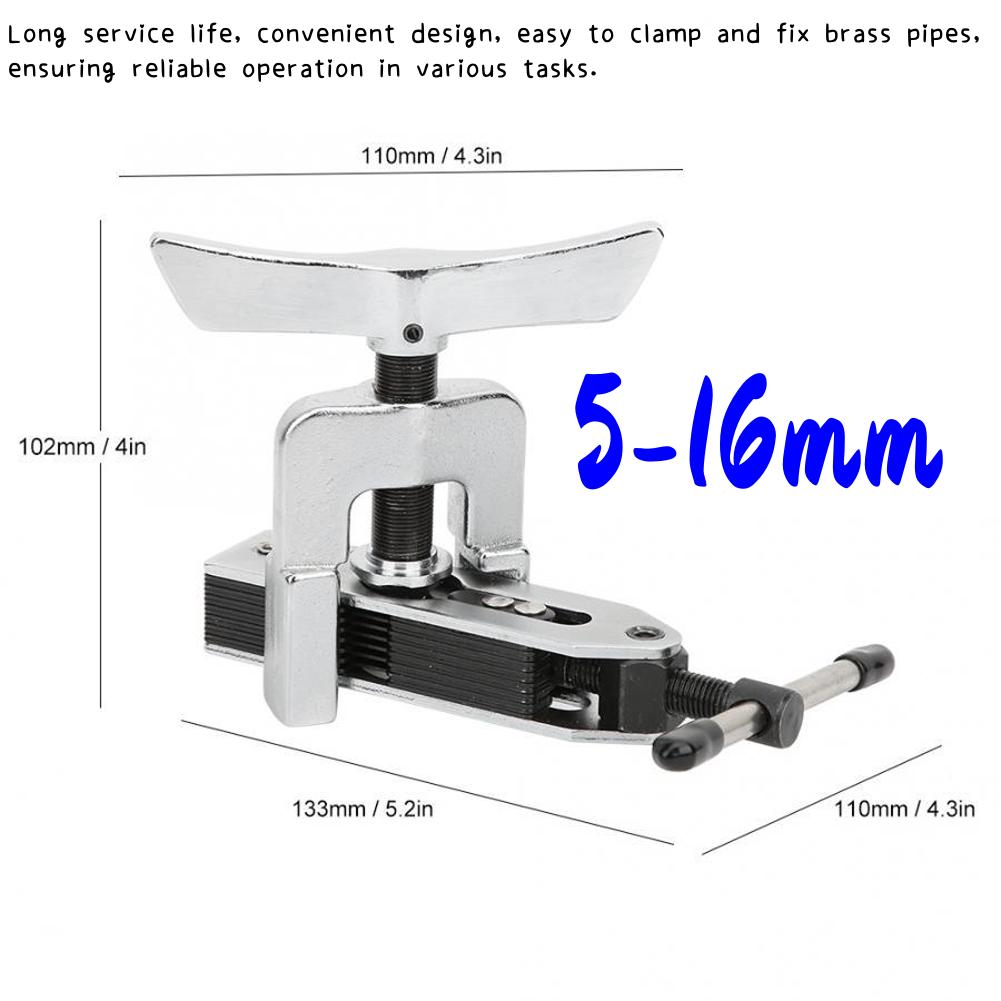 5-16mm Reamer Flaring Tool Copper Pipe Flaring Tool Copper Tube Expander Eccentric Tube Expander Tool Maintenance Refrigeration
