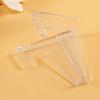 Clear Acrylic Coin Display Stand Holder Small Easel Rack Card Commemorative Challenge Coin Capsule Support Rack 5pcs Dropship