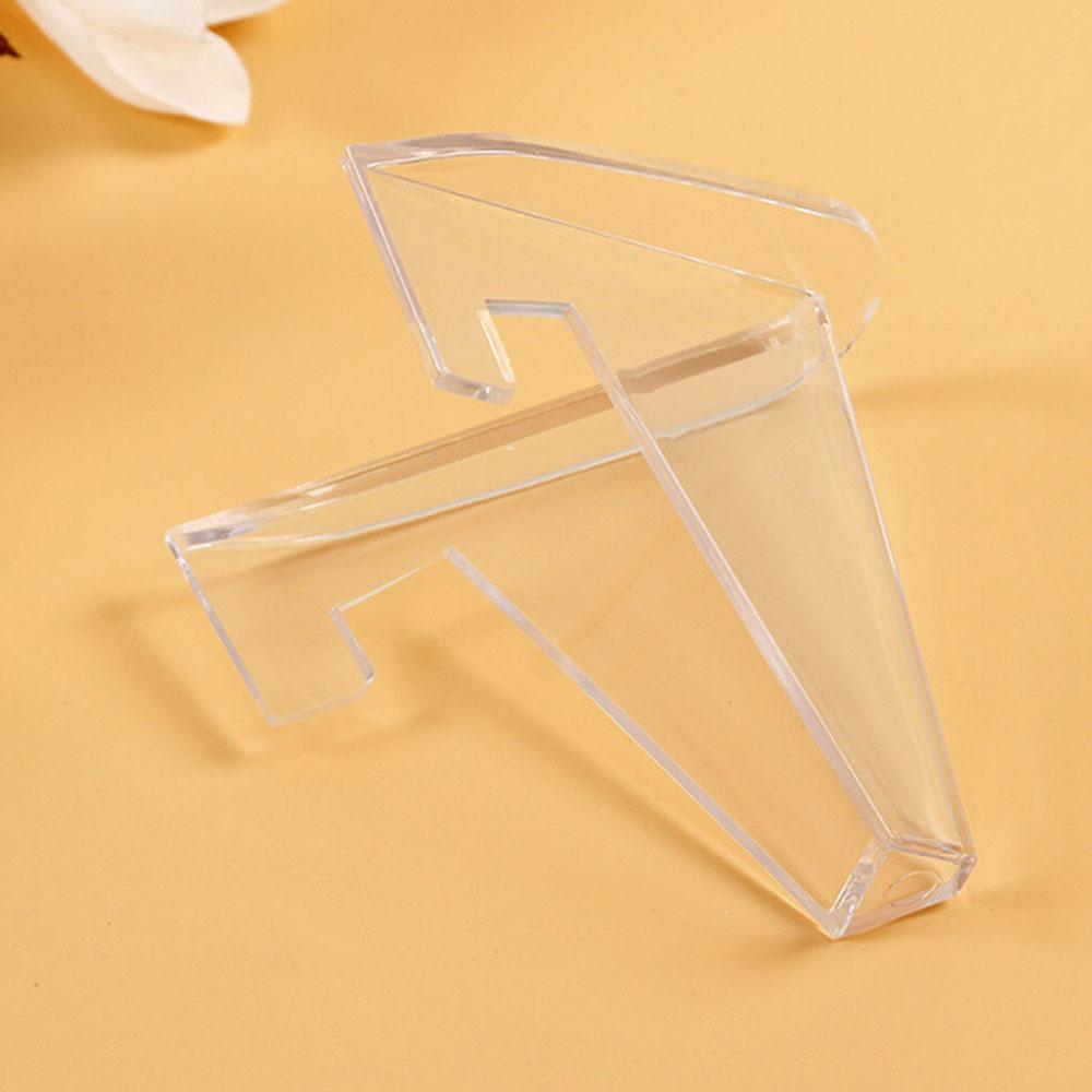 Clear Acrylic Coin Display Stand Holder Small Easel Rack Card Commemorative Challenge Coin Capsule Support Rack 5pcs Dropship