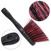 Car Tire & Wheel Cleaning Brush - Soft Bristle PVC Brush for Dust, Wheel Hubs, & Foot Pads