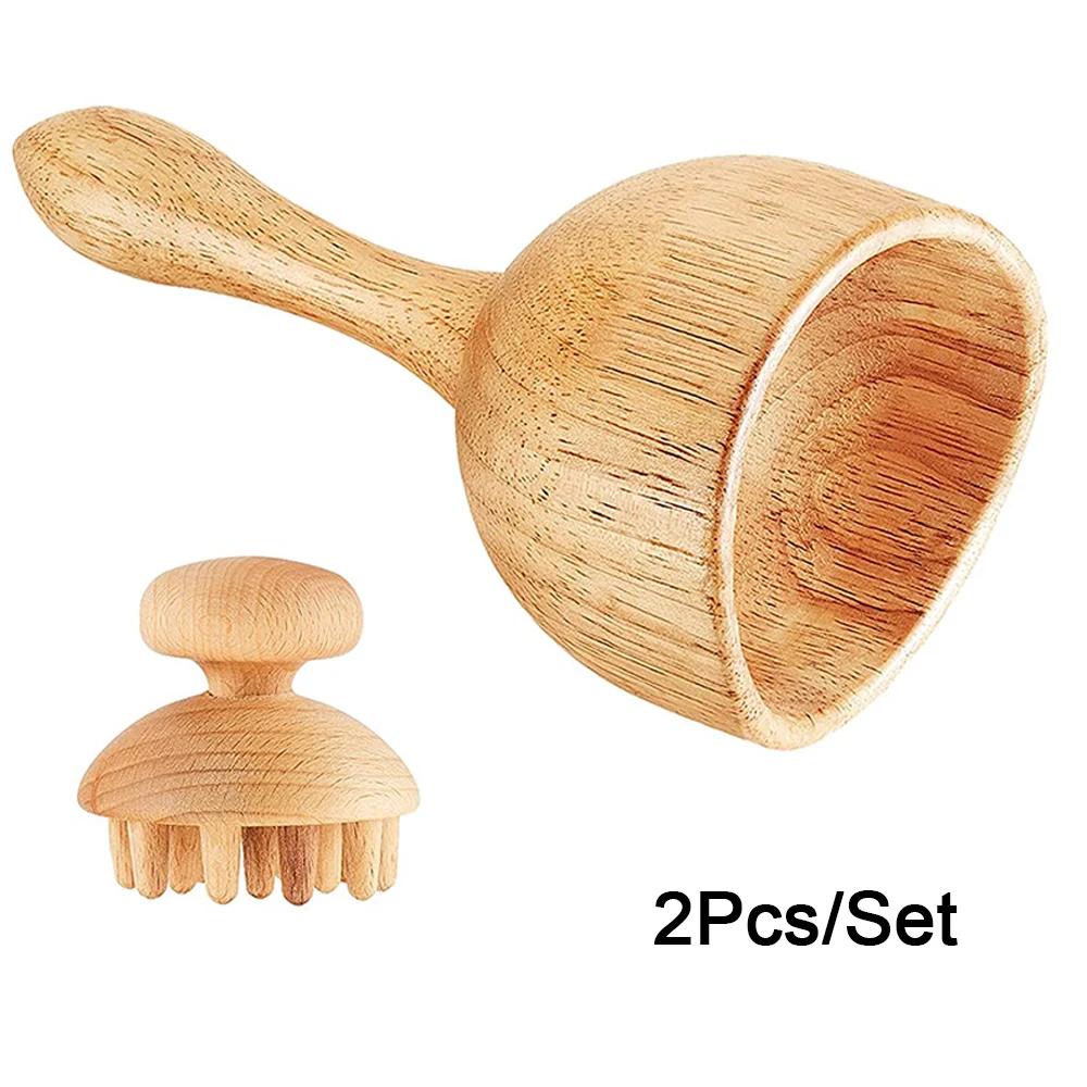 Wood Skin Scraping Therapy Complete Kit Maderotherapy Kit For Reductive Massage Professional Wood Massage Tool For Body Contour