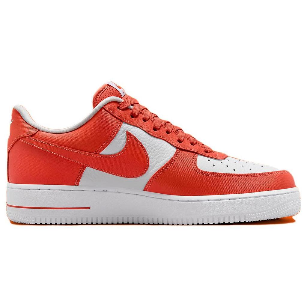 Nike Tênis Masculino Air Force 1 07 Argila Cósmica Laranja Branco FZ4627-800