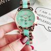 New Women's Wrist Watch Luxury Brand Golden Ladies Quartz Watch Alloy Stainless Steel Female Clock Wristwatches Reloj Mujer