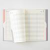 Midori Double Schedule Limited Bookmark Navy 22384006 October Planner, 2026, B6, Monthly, Edition, Included, Blue, (Starts 2025)