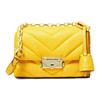Mk Cece Gold Buckle Chain Plain Flap Commuter Lambskin Leather Shoulder Crossbody Bag Mini Women Bags Candy-Yellow 32T9G0EC1L-SUNFLOWER