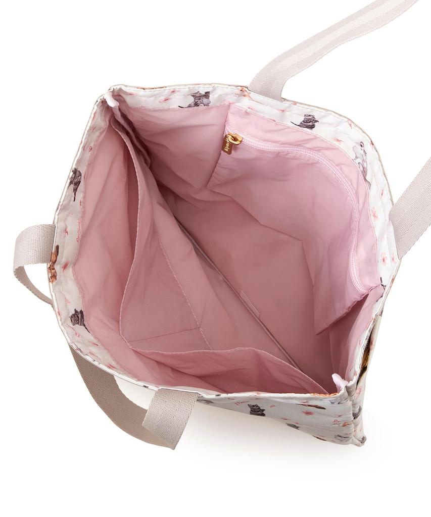 Large Emerald Cats Tote/1589/Sakura