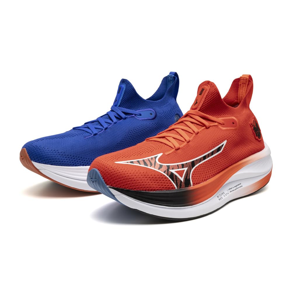 Mizuno Running Shoes NEO VISTA Jogging Marathon Training Sports Lightweight Resilient Thick Sole Akaoni x Aoni cm 2E 26.0