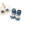 Baby toddler shoes autumn and winter plus velvet children's socks shoes infant soft sole floor shoes cartoon pattern