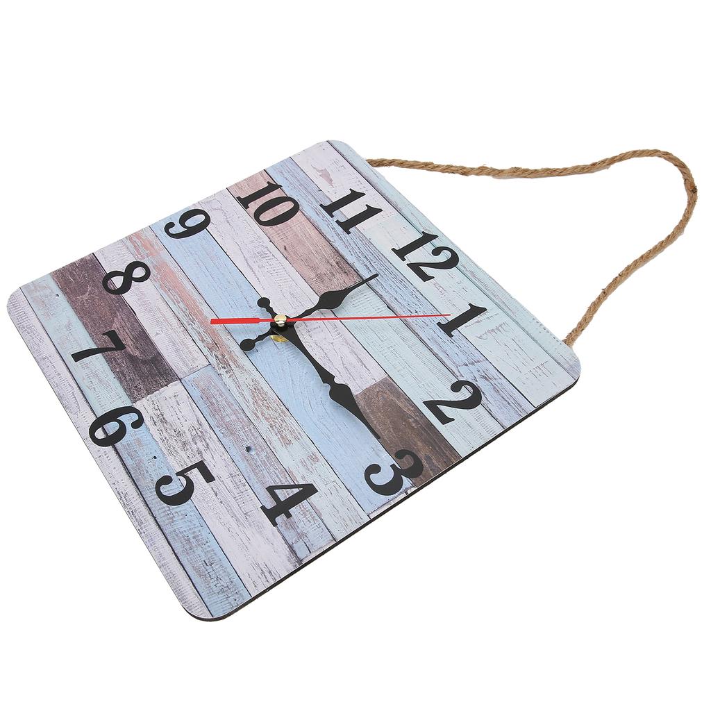 Ceas de Perete Stil Industrial Mișcare Silențioasă cu Cuarț Panou de Densitate Afișaj cu Cifre Arabe Mari Perete