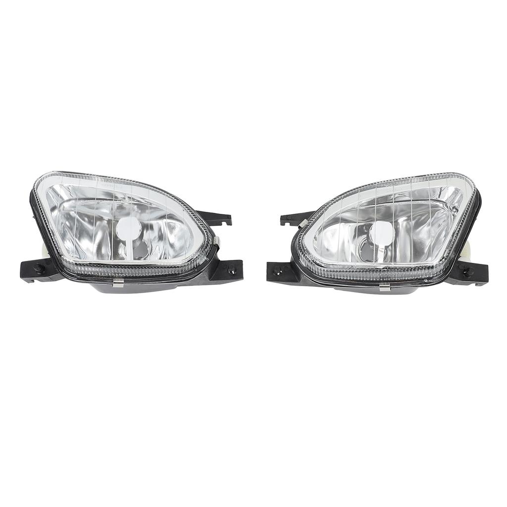 2PCS Fog Light Housing Left Right Waterproof 2118201156 Replacement for Benz E?Class W211 2002 To