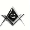 1/2/3pcs of Large G Car Logos Square And Compass Stickers for Cars Trucks Motorcycles Gifts And Additions
