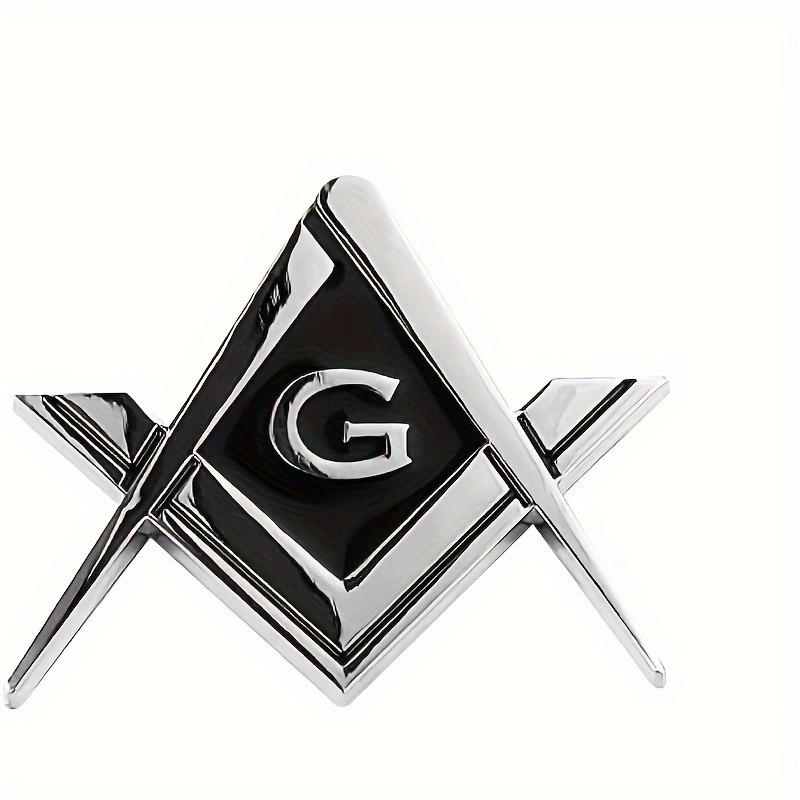 1/2/3pcs of Large G Car Logos Square And Compass Stickers for Cars Trucks Motorcycles Gifts And Additions