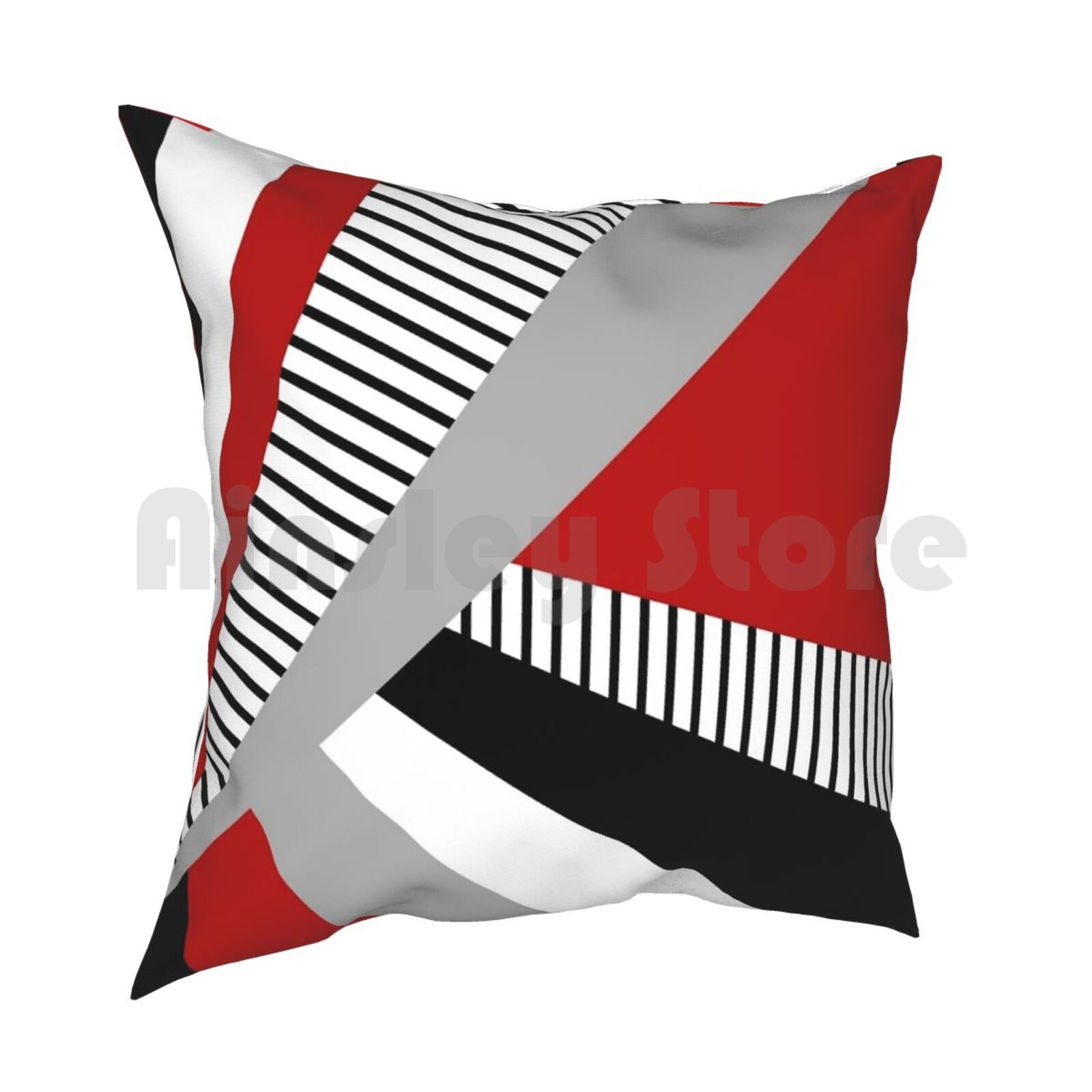 Colorful Geometry Pillow Case Printed Home Soft DIY Pillow Cover Colorful Geometry Colorful Geometric Geometric Geometrical 30x30cm 12x12in