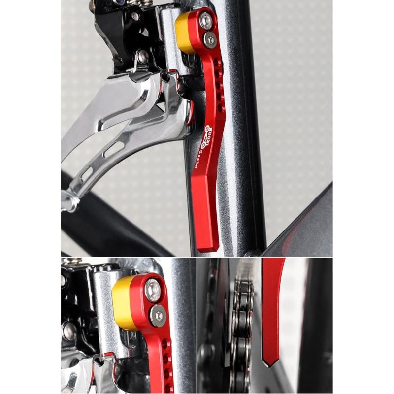 Bike Chain Aluminum Alloy Bicycles Chain Drop Protector Bicycles Chain Anti-Drop Chain Stabilizer Suitable for Road Bike