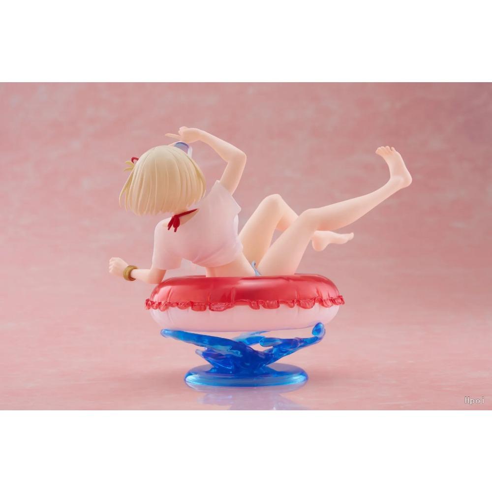 10CM Anime Lycoris Recoil Nishikigi Chisato Figure AFG Swimsuit Homewear Model Toy Gift Collection Action Figure Doll PVC