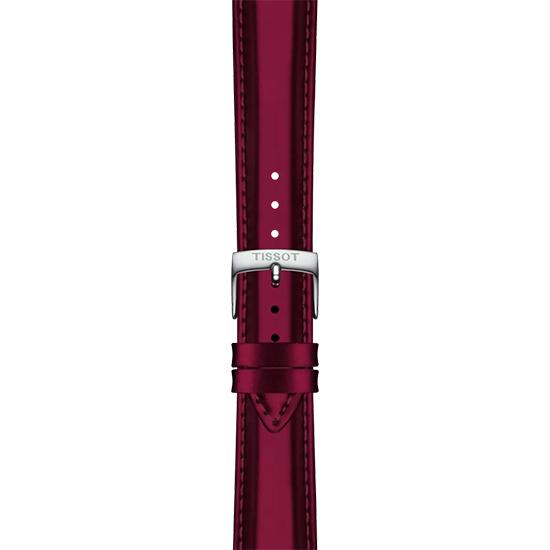[Tissot] Red Synthetic Material Strap Lug 18MM T852.048.152