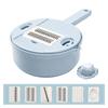 Kitchen Vegetable Slicing Tool Multifunctional Efficient Carrot and Garlic Chopper for Home and Restaurant