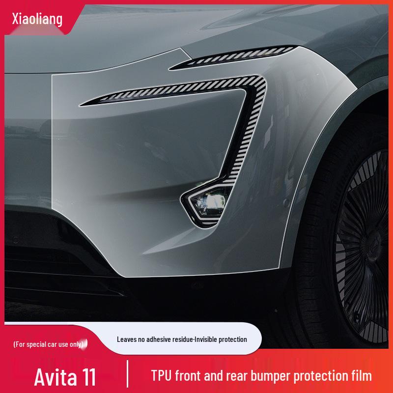 Avatr 11 TPU Transparent Front & Rear Film: Car Scratch Protection