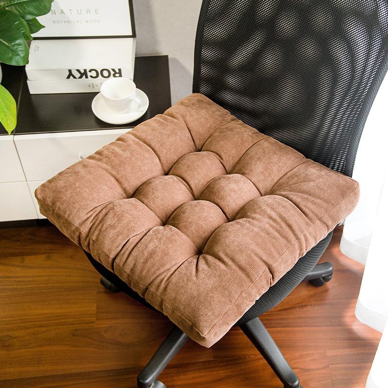 Floor Mat Futon Cushion Bay Window Mat Velvet Dining Chair Chair Mat Yoga Mat Tatami Student Bench Round Cushion