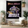 Kobe Custom Your Name Wall Decor Tapestry Art For Pet Memorial Birthdaywedding Party Backdrop Family Gift