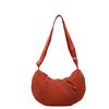Niche design casual texture dumpling bag fashion trend large capacity shoulder bag women's 2025 autumn and winter shoulder bag