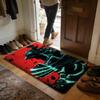 Hot Anime KKaiju Hachigou Floor Mat Soft Flannel Absorbent Mat Non-Slip Rug Home Bedroom Bathroom