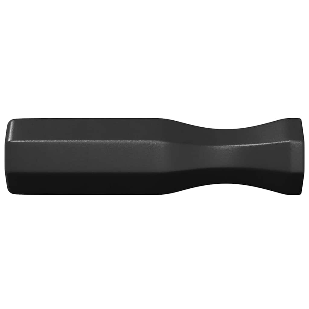 Table Football Handle Set 10 pcs Black 3.1 x 3.1 x 17.8 cm PP