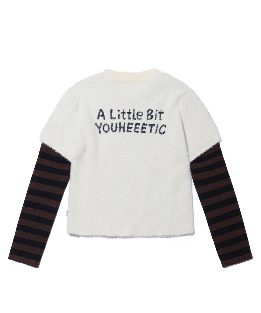 YOUHEE Youheetic Layered Knit Ivory