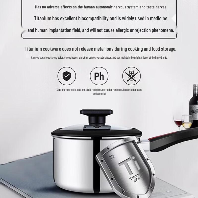 Ya Mo Si Titanium Milk Pot
