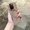 Applicable To Apple 16 Mesh Heat Dissipation Magnetic Phone Case IPhone 15 Four Corner Anti Fall Contrast Ultra Thin Protective Case 14