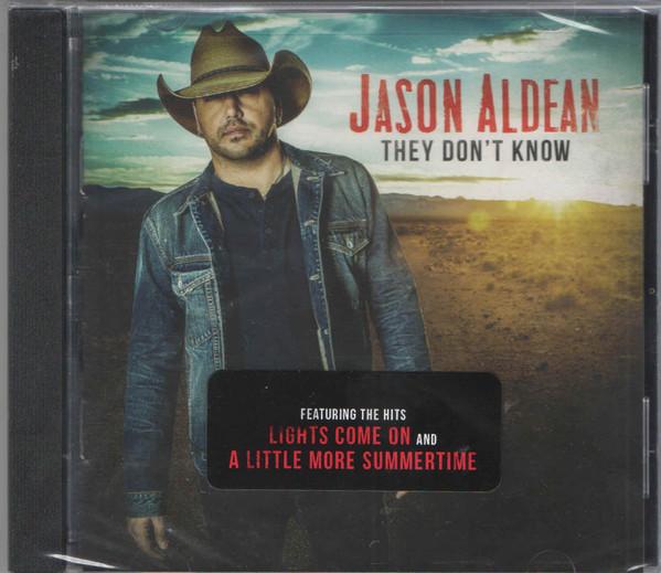 

CD JASON ALDEAN They Dont Know BB72227 Broken Bow Reco 2016 US CountryFolk Used