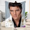 Elvis Presley Performance Blanket Comfortable Perfect for Seaside Office Chair Chair All-Season Use Modern Style Perfect Gift for Relatives and Friend