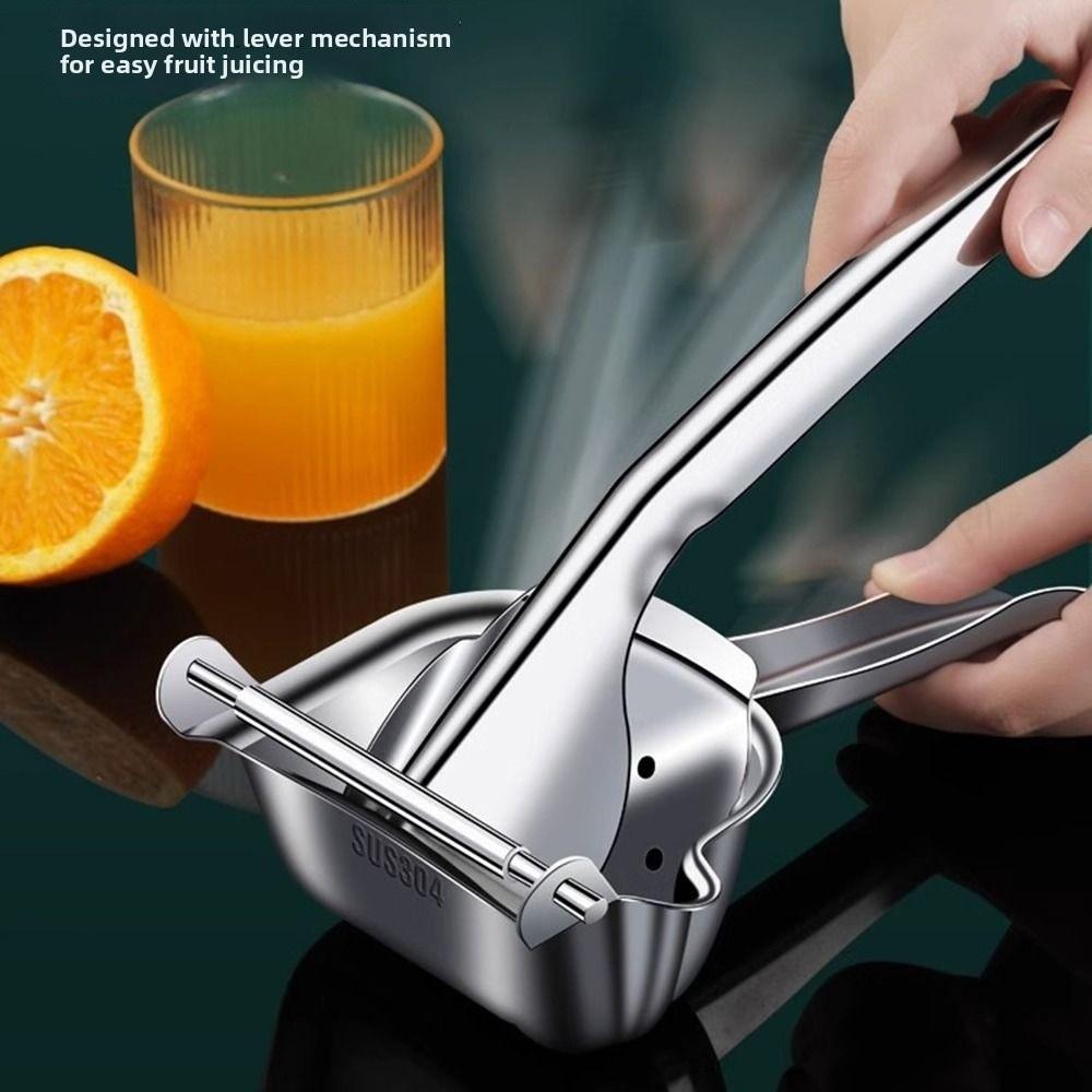 Labor Saving Hand Lemon Squeezer Stainless Steel Manual Juicer Portable Fruit Press Fruit Extract
