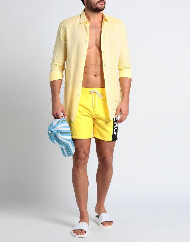 Iceberg Italian swim shorts yellow - Size: L