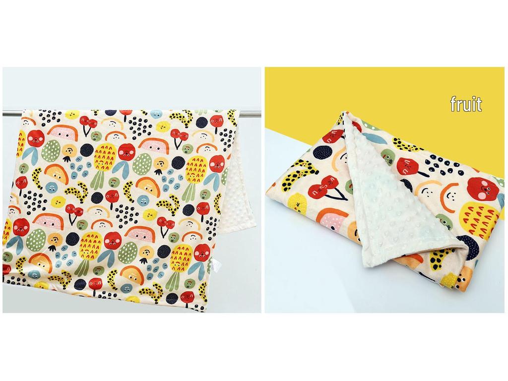 Washable Baby Wool Soothing Blanket - All-Season Nap & Sofa Quilt