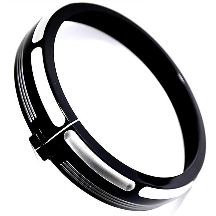 7" Headlamp Trim Ring Headlight Cover For Touring Street Glide,Road King Glide