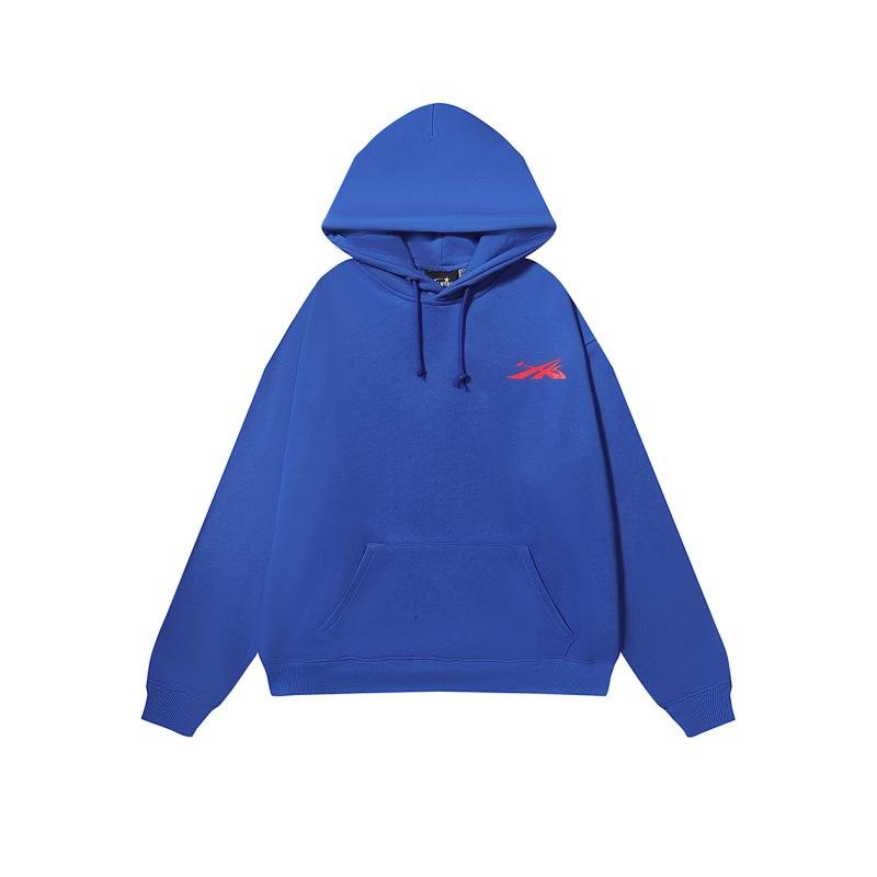 [Autumn and Winter Series] Fog High Street Washing Water Old Heavy Industry Head Printing Casual Sweater Couple Hoodie