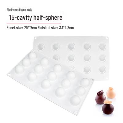 Qunrong Rubik's Cube Series Mousse Cake Silicone Mold