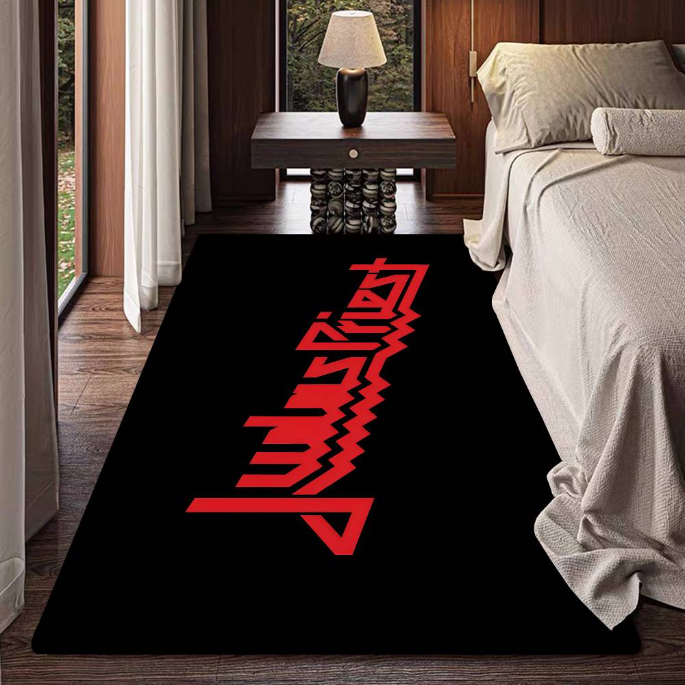 J-Judas P-Priest ROCK BAND Floor Carpet Nordic Style Home Doormat Bathroom-Toilet Mats Bedroom Hotel Decor Mat