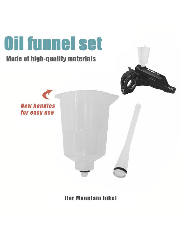 Bicycle Disc Brake Bleed Kit MTB Road Bike Repair Tools for Shimano Bicycle Disc Brake Oiling Tool Funnel Bleed Kit