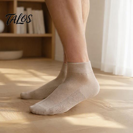 Performance Footwear Accessories Crew Socks for Men, Thin Breathable Athletic with Honeycomb Mesh Quick Dry Sports Moisture Wicking And Cooling, Solid
