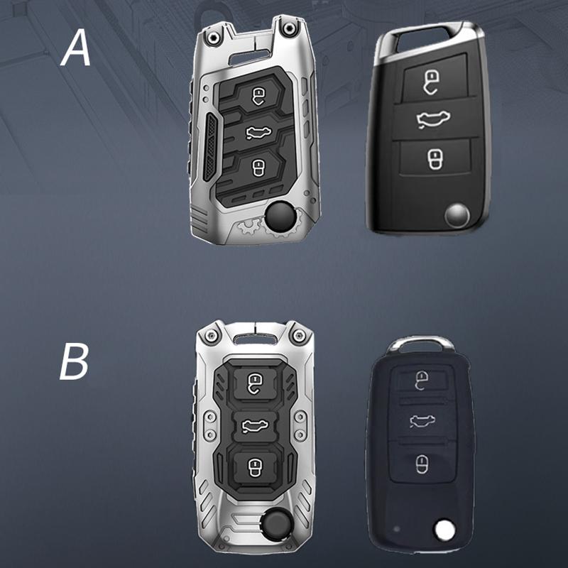 Autoschlüsselhülle Abdeckung Für Vw Volkswagen Polo Tiguan Passat B5 B6 B7 Golf 4 5 6 Mk6 Jetta Lavida Skoda Octavia Seat Leon Altea